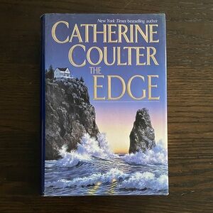 Catherine Coulter 'The Edge' Hardcover Book